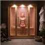 IR sauna Delfi for 3 people - easy assembly