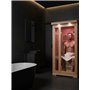 Ir-sauna  Delfi - Energy efficient sauna - A++ - Carbon Wave - hemlock wood