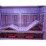 A perfect sauna in a modern design with Tylö heater