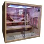 A perfect sauna in a modern design with Tylö heater