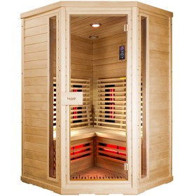 A lovely smaller infrared sauna with new Infrared technology