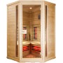 A lovely smaller infrared sauna with new Infrared technology