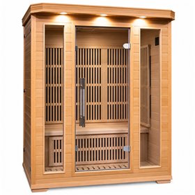 Delfi infrared sauna for 3 people - Energy efficient sauna - A++