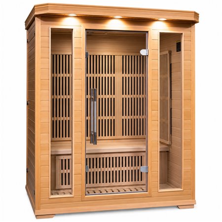 Delfi infrared sauna for 3 people - Energy efficient sauna - A++