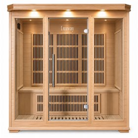 Infrared sauna for 4 persons - Energy efficient sauna - A++ - Carbon Wave