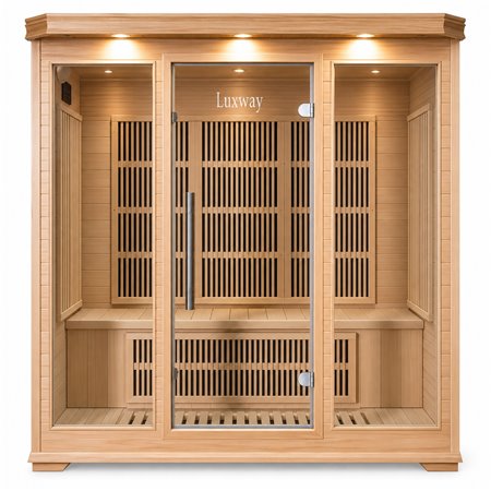 Infrared sauna for 4 persons - Energy efficient sauna - A++ - Carbon Wave