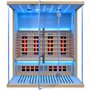 Multi sauna 3 persons combi - Traditional sauna heater & energy-saving infrared system
