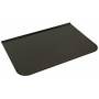 Accessories for a heated sauna heater Front plate / spark protection Gray black 700x400 mm