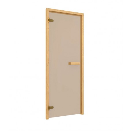Sauna doors size 7x19 Sauna doors 7x19 Basic pine / bronze