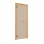 Sauna doors size 7x19 Sauna doors 7x19 Basic pine / bronze