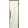 Sauna doors size 7x20 Sauna door 7x20 Premium, with clear glass and alcarm Clear glassKarm in al