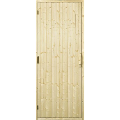 Wooden sauna doors Wooden sauna door, 8x20 without windows Fir