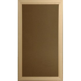 Sauna window size 5x9 Sauna window 5x9 Bronze-colored Glass with AL-frame