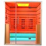 Sauna Infrared for 3-4 pers. Select 3 persons Infra-sauna for 3 personsSize: 1630 x 1050 x 1900 mmWood: Hem lidHeat