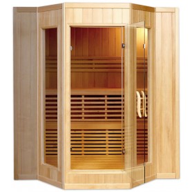 Sauna Traditional Vesta for 4 people Traditional sauna for 4 people.Size: 2000 x 1750 x 2000 mmWood: HemlockVä