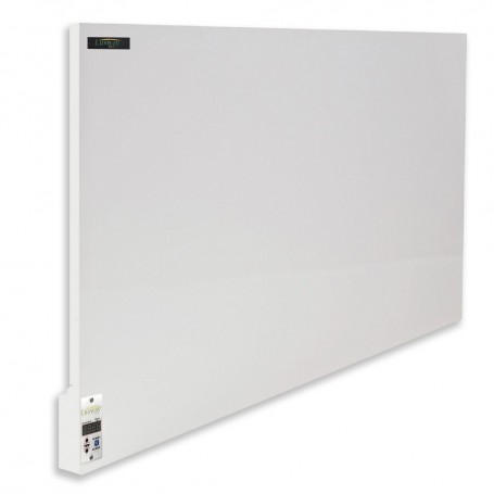 Infrared heating panel white metal 1000w