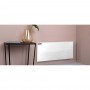 Infrared heating panel white Glass 550w