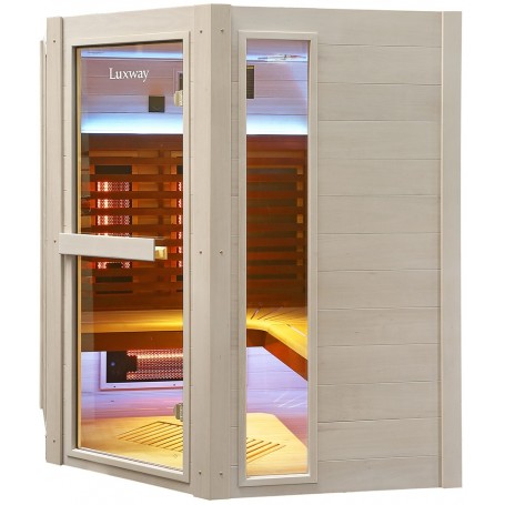 Infrared sauna with modern technology and on a smaller scale