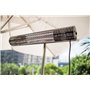 Patio heater HeatWay Cylindro 2000W Silver