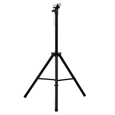 Floor stand for infrared heater, black