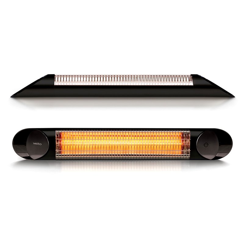 Patio heater Veito Blade S Black 2500W