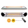 Patio heater Heatway Blade Silver 2000W