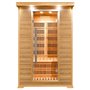 Infrared sauna Apollon Tourmaline hemlock wood - Energy efficient sauna - A++