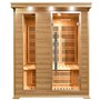 Infrared sauna Apollon Tourmaline-Energy-efficient sauna
