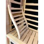 Ergonomic sauna backrest