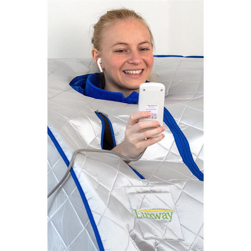 Portable infrared sauna, detox in higher dose