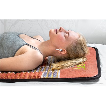 Bio-amethyst Infrared heat mattress in design with Amethyst stone