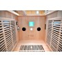 Ir-sauna  Delfi - Energy efficient sauna - A++ - Carbon Wave - hemlock wood