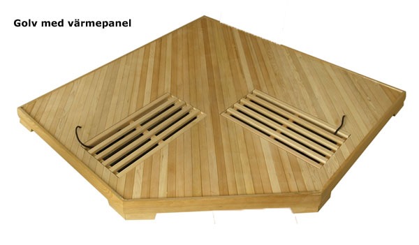 Installation of sauna floor