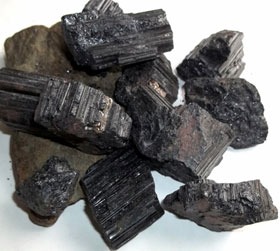 Tourmaline stones provide infrared heat