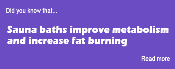 sauna increases fat burning